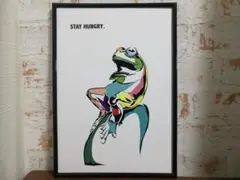 アートポスター　STAY HUNGRY.