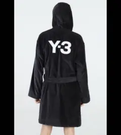 Y-3 ブラック　バスローブ