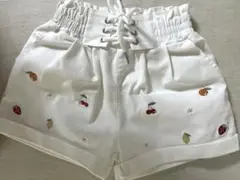 新品未使用　mamaraku フルーツショートパンツ