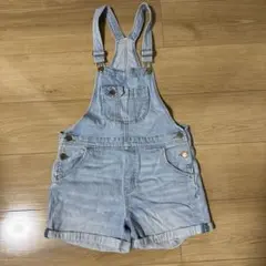 キッズ用淡いデニムサロペット