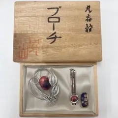 【美品】九谷焼 ブローチ タイピン セット