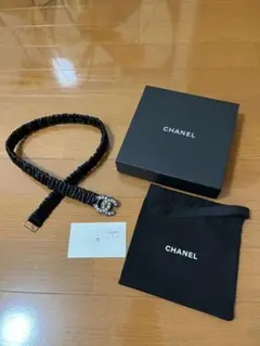 CHANEL ゴムレザーベルト