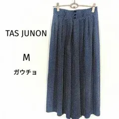 TAS JUNON ガウチョパンツ スカーチョ ドット柄   Mサイズ