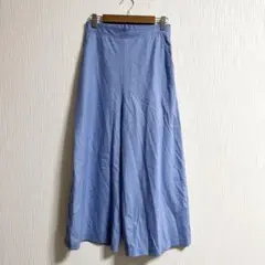 美品　マカフィー　サイドファスナー　ワイドパンツ　32