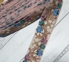 【即日発送可】インド刺繍リボン☆３０ｃｍ〜