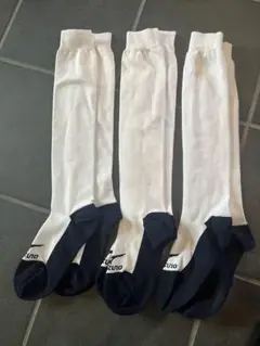 Mizuno 野球用ソックス 3足セット25-28センチ