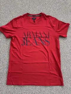 Armani Jeans レッド Tシャツ