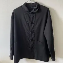 ビックシルエット チャイナシャツ ジャケット
