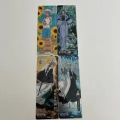 BLEACH カードガム　日番谷冬獅郎他4枚セット