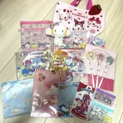 サンリオ キャラクター　バッグ・文房具セット