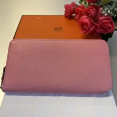 新品同様‼️ エルメス HERMES アザップ シルクイン 財布 長財布