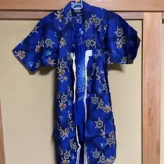 浴衣　カブトムシ　青色　5歳　キッズ