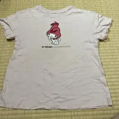 MY MELODY Tシャツ 淡いピンク 100cm以上