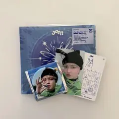aoen 青い太陽 礼央 ポップアップ 缶バッジ トレカ 通常盤 CD