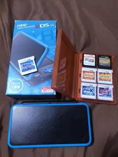 Newニンテンドー2DS LL ブラック×ターコイズ