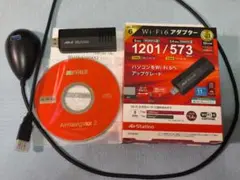 BUFFALO Wi-Fi 6 USB無線LAN子機 WI-U3-1200AX2