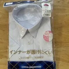 新品　スクールシャツ　女児　半袖　155 形態安定　ホワイト