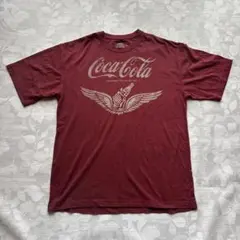 Coca-Cola バーガンディ Tシャツ　XLサイズ