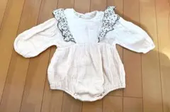 BEBE HOLIC フリル付きロンパース Sサイズ