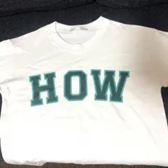 【一点限り】和田颯　how Tシャツ