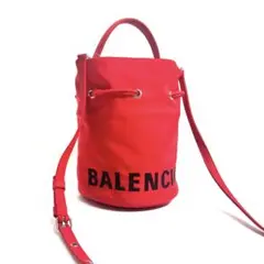 BALENCIAGA WHEEL ドローストリングバケットバッグ ドット バレンシアガ WHEEL ドローストリングバケットバッグ 619458
