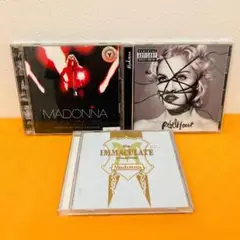 『マドンナ CD』3枚セット レンタル使用済CD