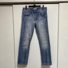 UNIQLO ストレートデニム 28 (70cm) ライトブルー