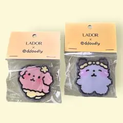 韓国限定スマートトック　LADOR×ddoodly 멈이&꼬순이