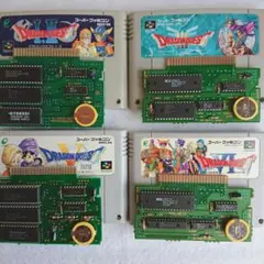 電池交換済◆４本セット◆ドラゴンクエスト◆起動確認◆即購入OK◆SFC
