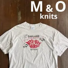 一点物！！【M&O Knits エムアンドオー】オークランドハイスクールTシャツ
