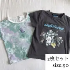 バズライトイヤー　Tシャツ2枚セット 90