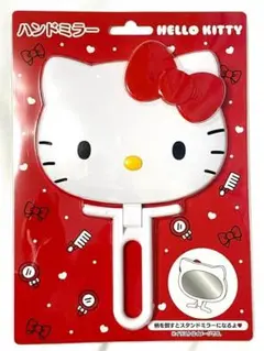 【お値下げ中】サンリオ ハローキティ フェイス形ハンドミラー　sanrio