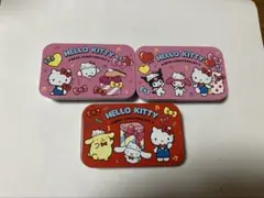ハローキティ 50周年記念 缶 3個セット