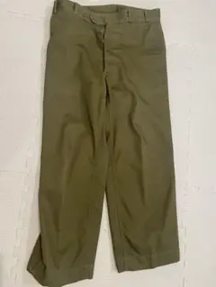 ATLAST&CO トラウザーズ　スラックス　カーキ34