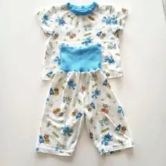 アンパンマン　パジャマ　腹巻き付き　80