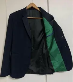 Paul Smithポールスミスのタキシードテーラードジャケット　送料無料　紺