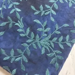 タイダイ　コットン刺繍生地　1m