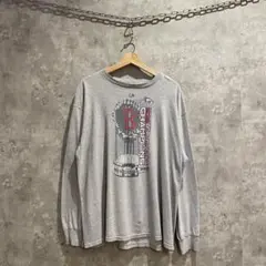 【送料無料】USA古着 ロンＴ Majestic BaseBall ユニセックス