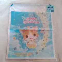 レア　平成レトロ　クーリア　　ぴたっとエンジェルチワワ　　プチ巾着　きんちゃく袋