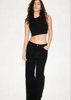 H&M クロップドタンクトップ　S