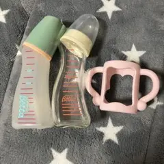 ベッタ哺乳瓶と取っ手のセット