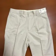 pbi ベージュ スラックス W82 L76