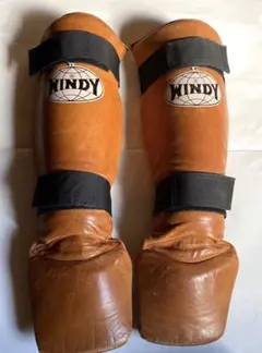 Windy 本革製 レガース スネあて レッグプロテクター レッグガード