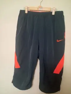 Nike ナイキDRI-FIT ハーフパンツ ダークグレー☓オレンジXL