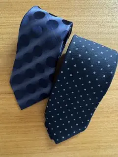 Paul Smith ネクタイ ネイビー 2本セット