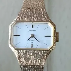 SEIKO レディース機械式手巻き腕時計 11-3870 21石 SGP稼動品
