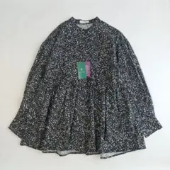 新品　完売品　アフタヌーンティー 別注カラー　リバティプリント　シャツブラウス