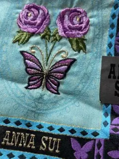 ANNA SUI 刺繍ハンカチ② アナスイ