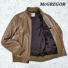70's McGREGOR レザージャケット　本革　オールレザー　TALON 70s McGREGOR】レア スエードレザージャケット 本革 ブラジル製