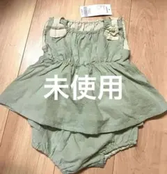 未使用　セットアップ　くすみグリーン